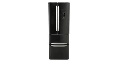 The Hotpoint FFU4DG K Fridge Freezer in Black